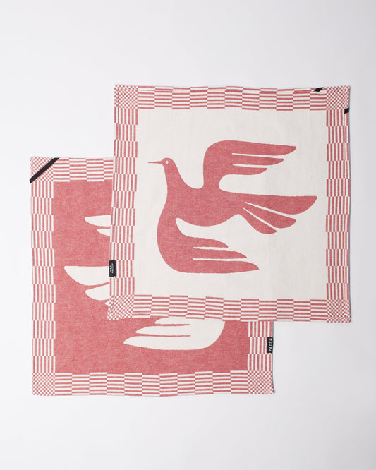 Infinite kitchen bird towel set