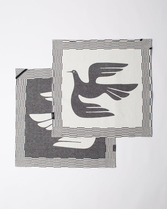 Infinite kitchen bird towel set