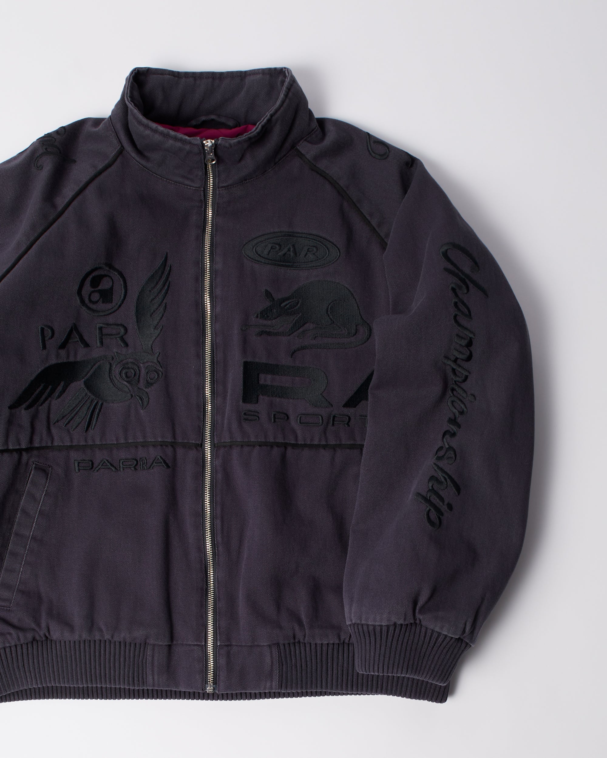 Owl meets rat racing jacket – by Parra EU
