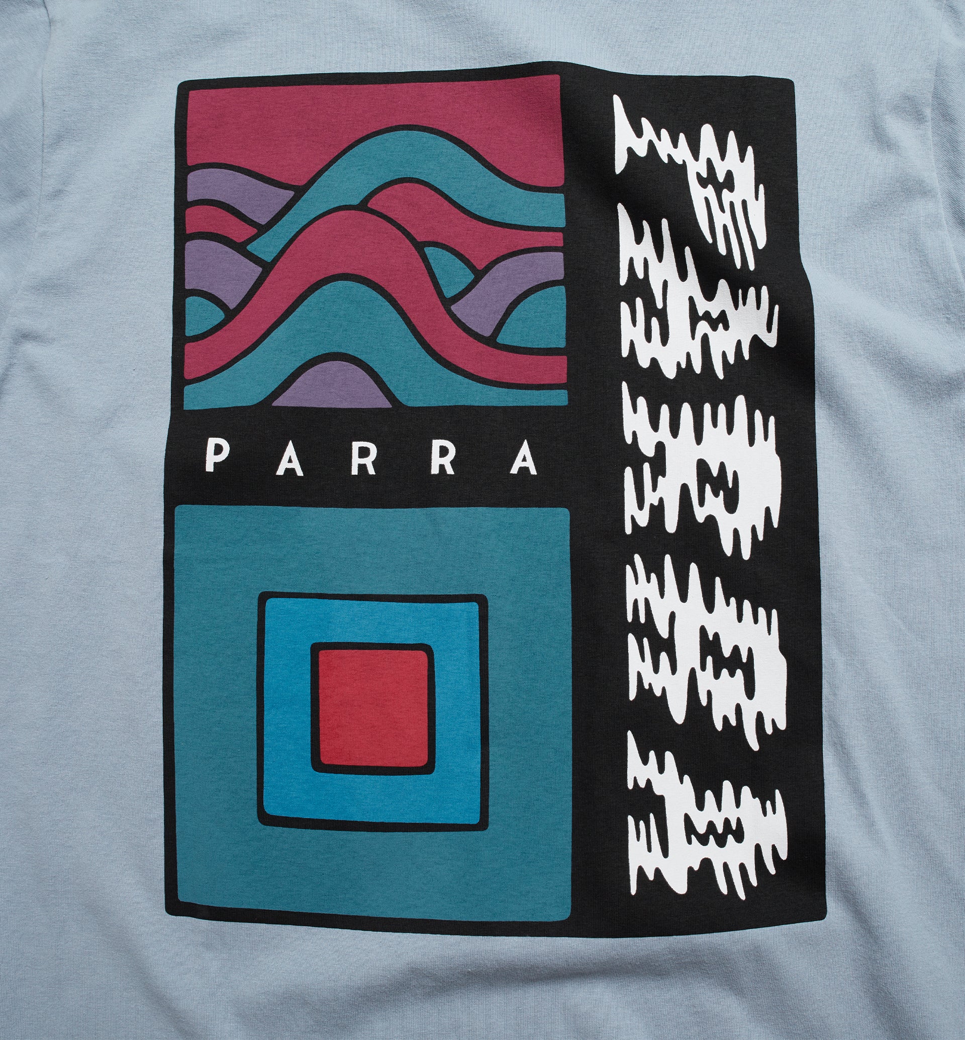 Parra - wave block tremors t-shirt