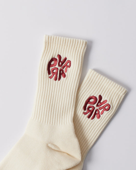 1976 logo crew socks