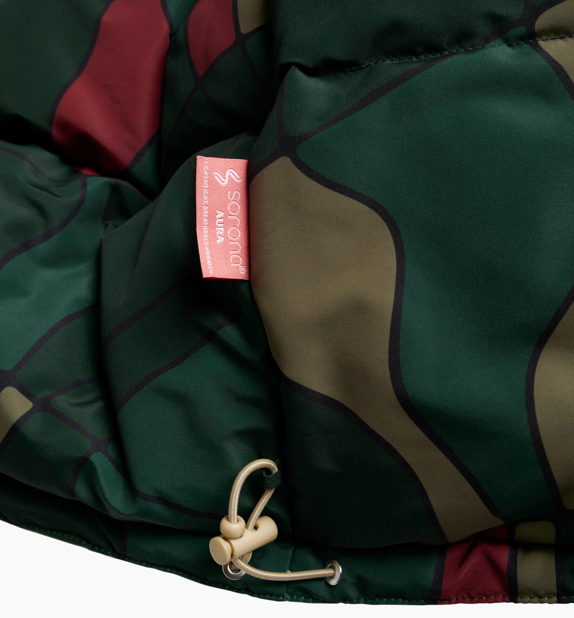 Parra - trees in wind puffer jacket