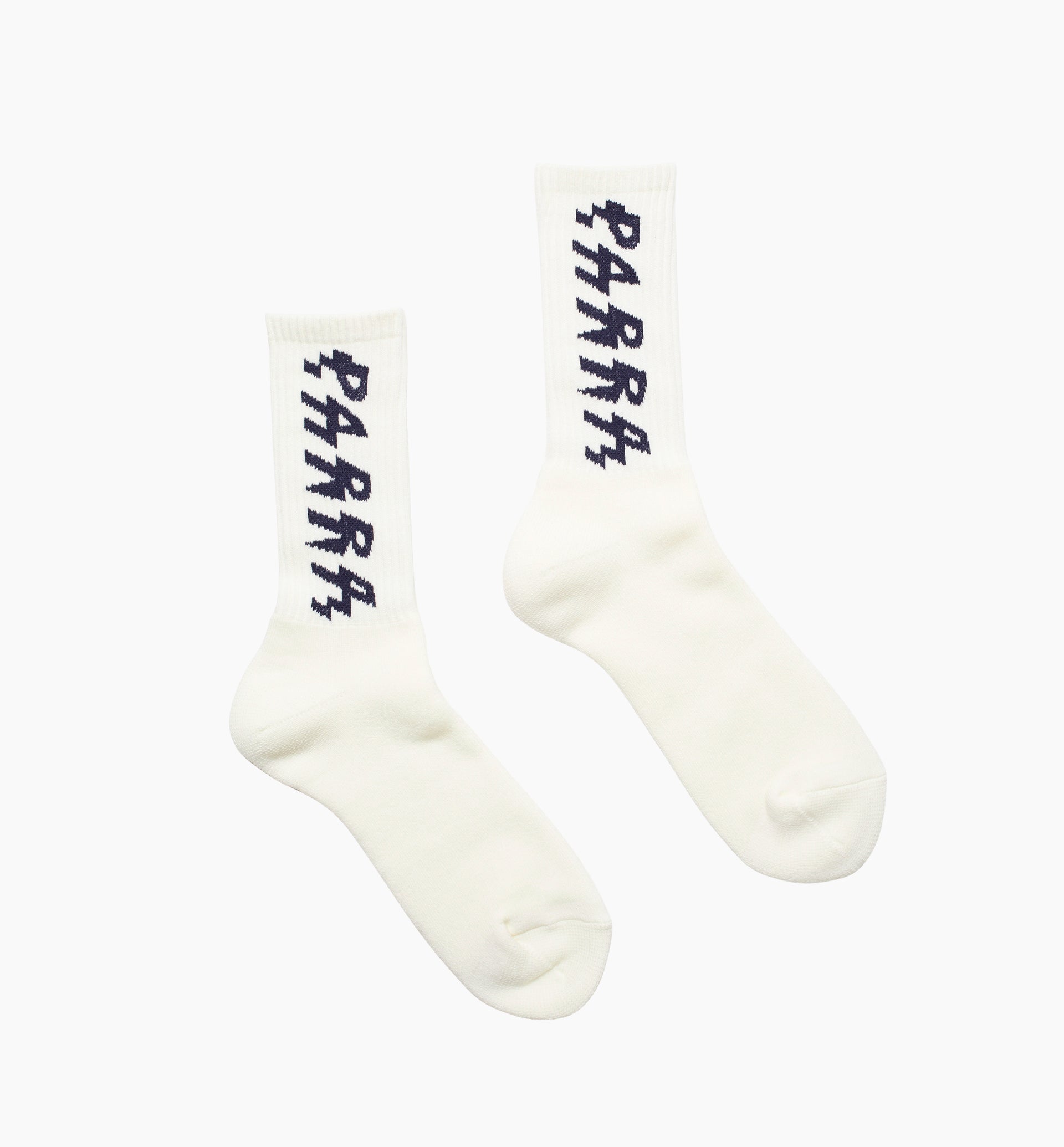 Parra - spiked logo crew socks