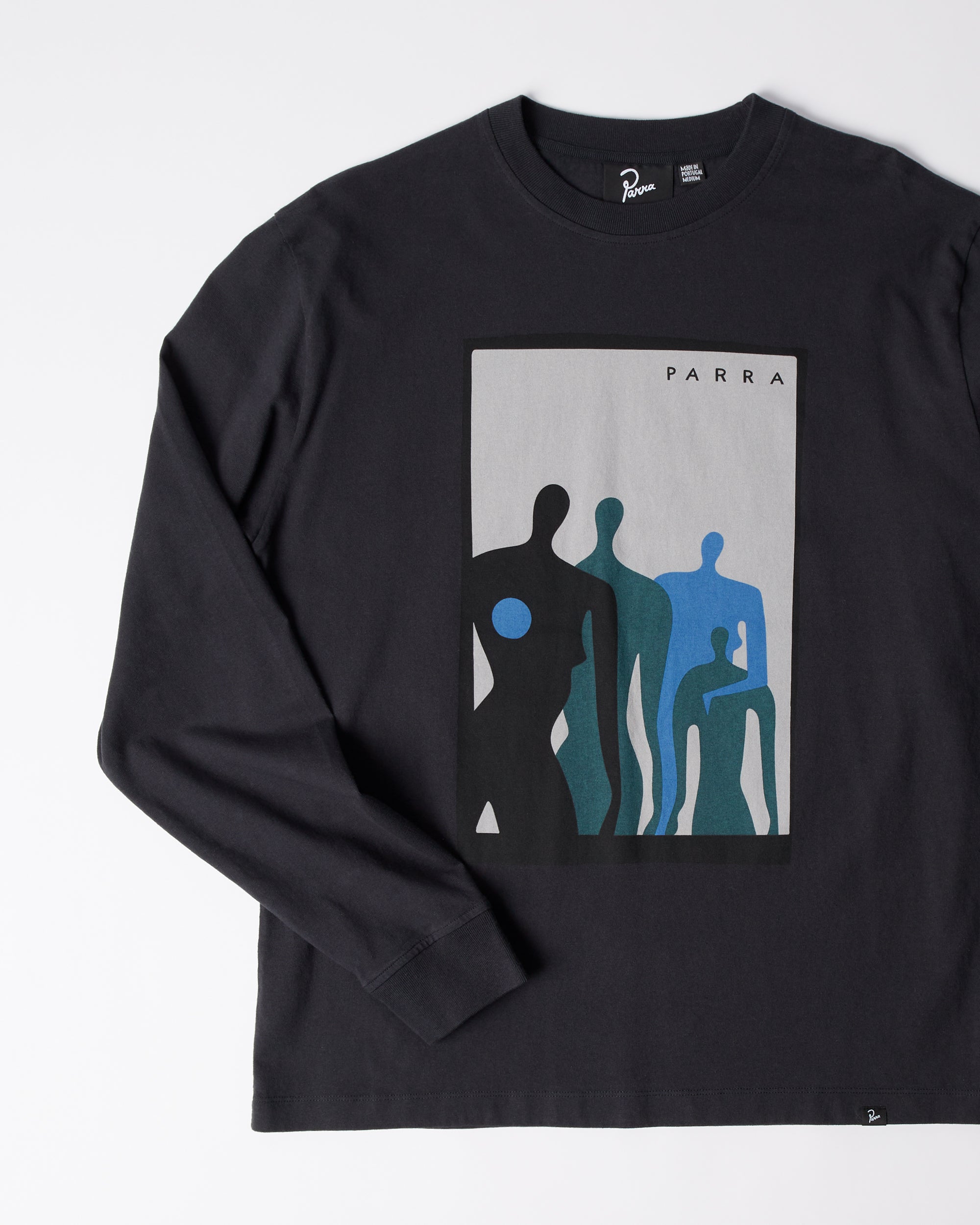 THE MUSEUM VISITOR★韓国★FULL PRINTING LONG SLEEVE (BLACK) The visitors long sleeve t-shirt – by Parra EU
