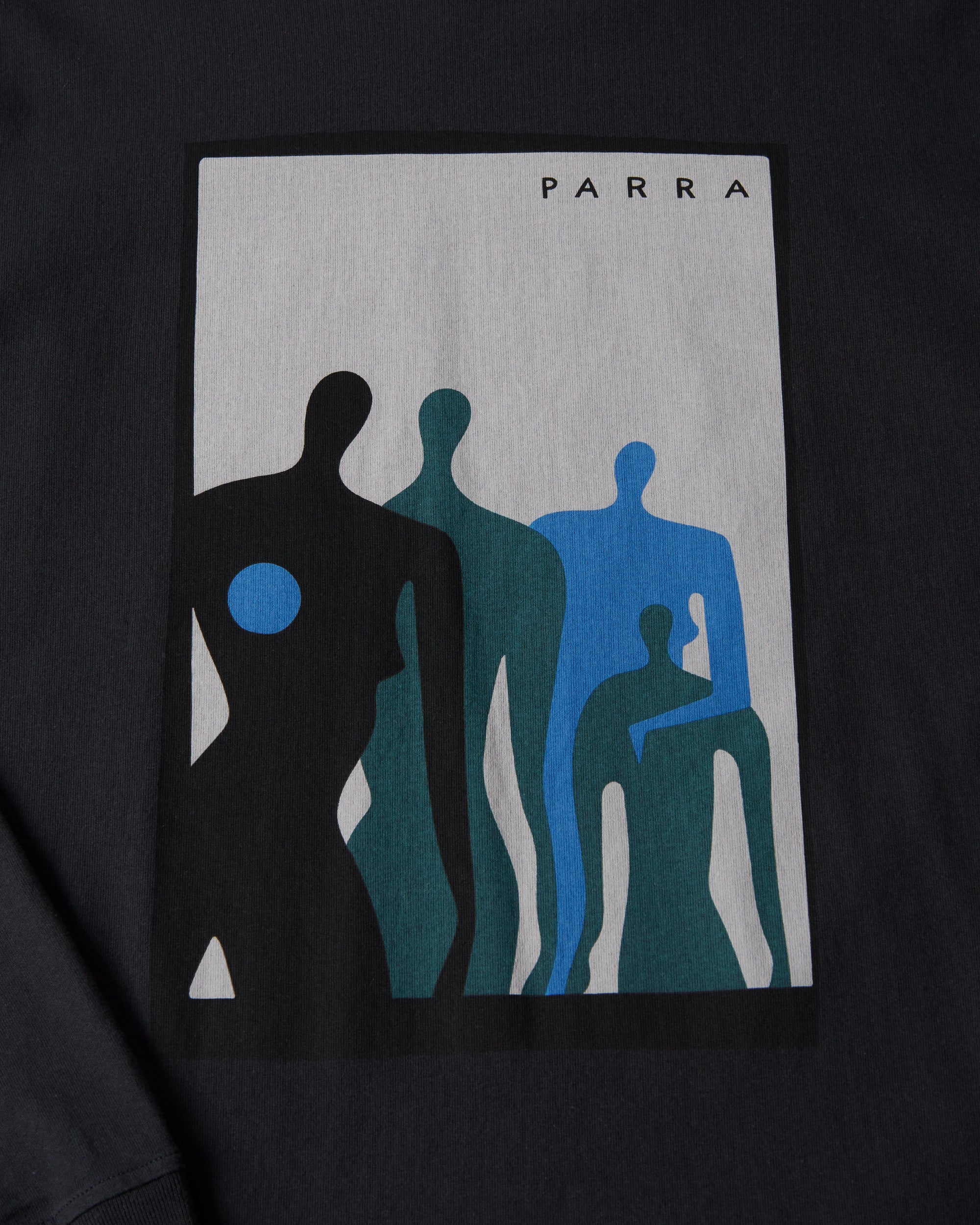 THE MUSEUM VISITOR★韓国★FULL PRINTING LONG SLEEVE (BLACK) The visitors long sleeve t-shirt – by Parra EU