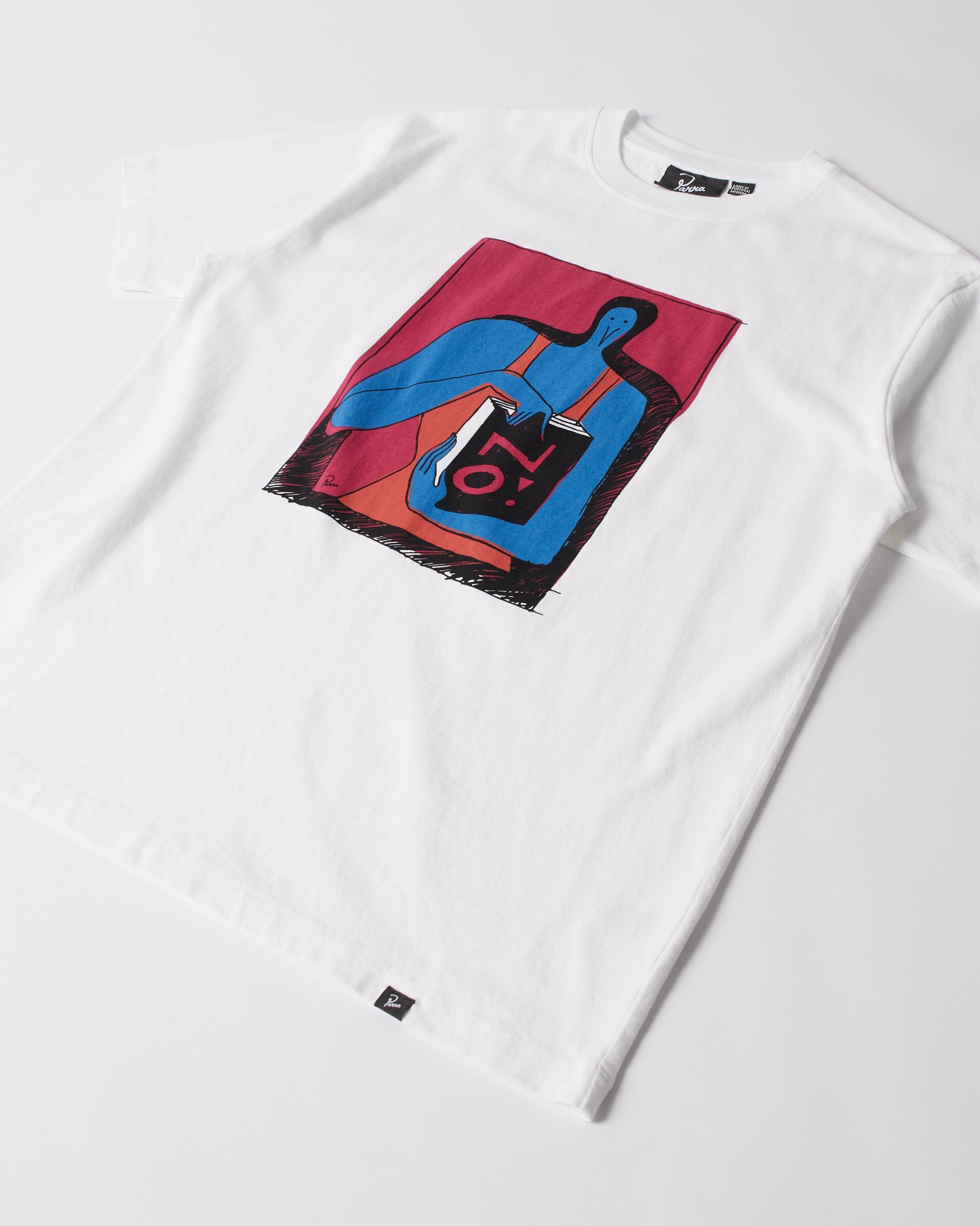 コレクション Parra A Book Full of It No books t-shirt – by Parra EU