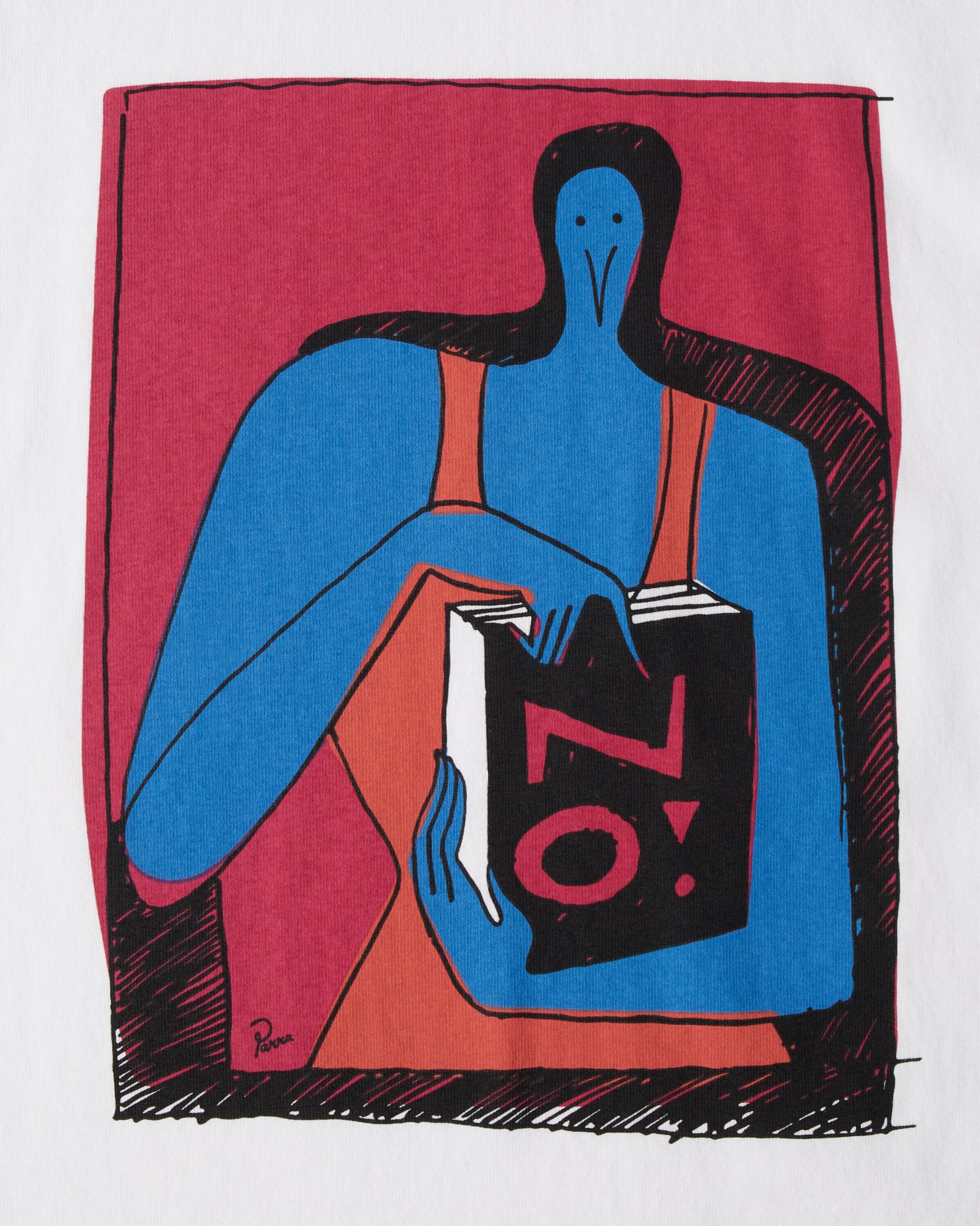 No books t-shirt – by Parra EU