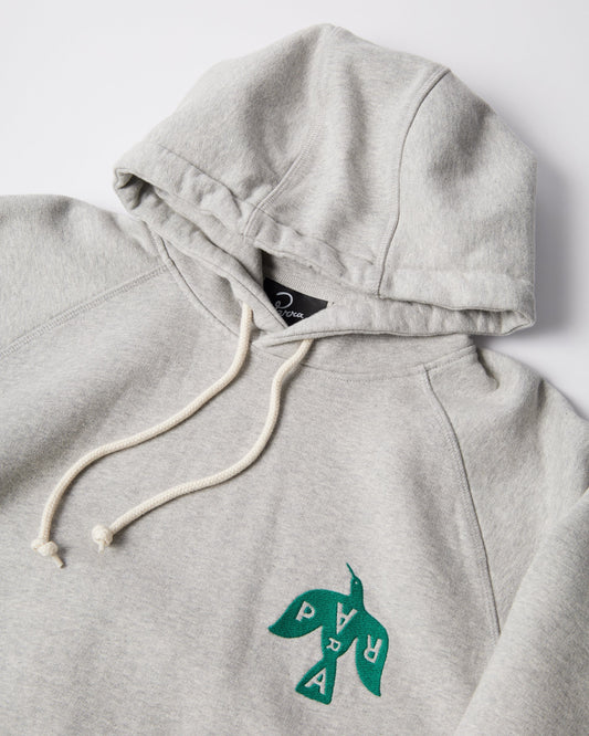 Crow logo hooded sweatshirt