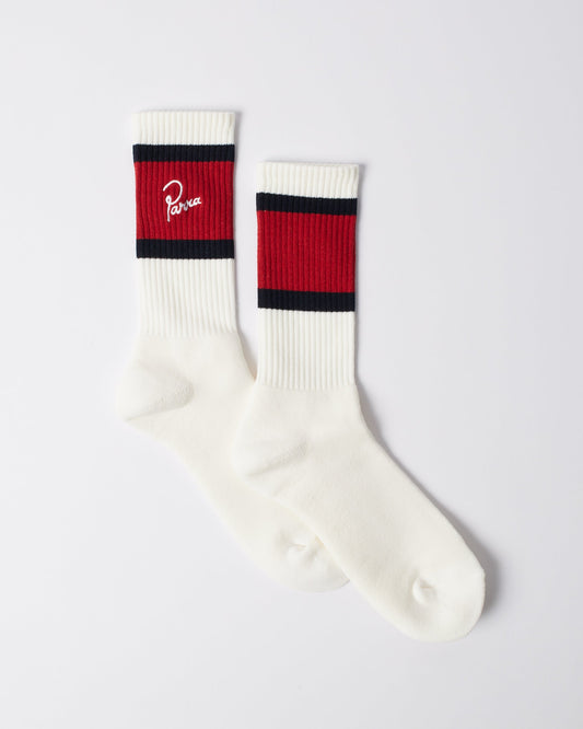 Signature striped crew socks