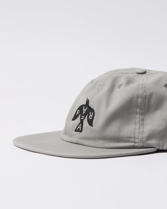 Crow logo 6 panel hat