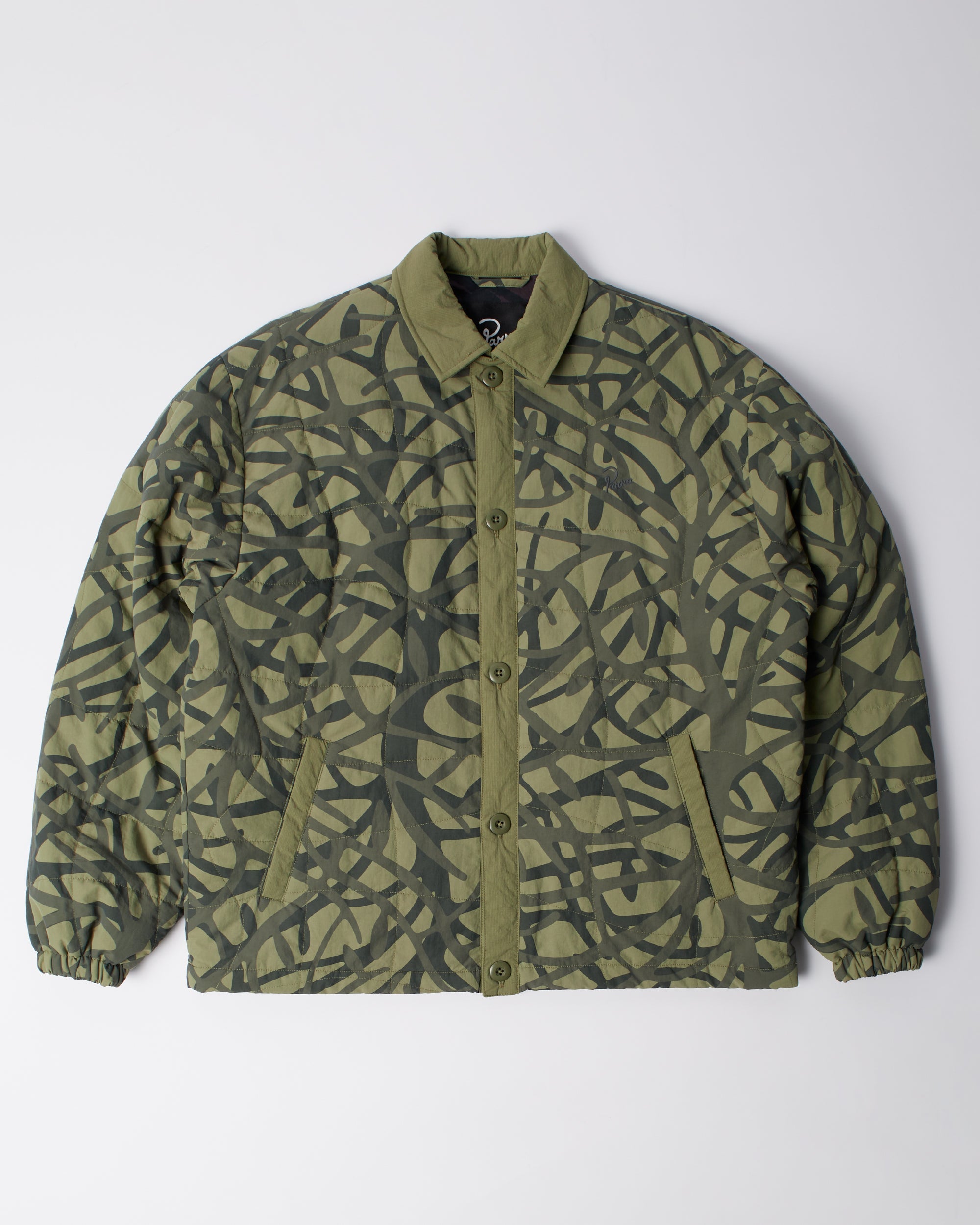 A Forest quilted jacket – by Parra EU