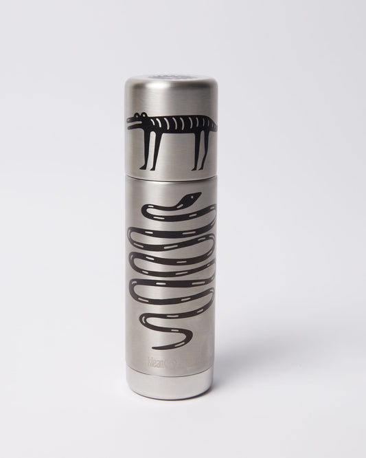 Snakes and darwin Klean Kanteen bottle