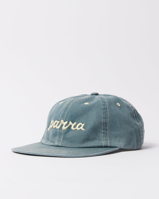 Lowercase script logo 6 panel hat