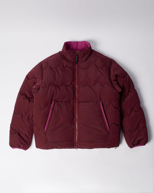 Wavy puffer jacket