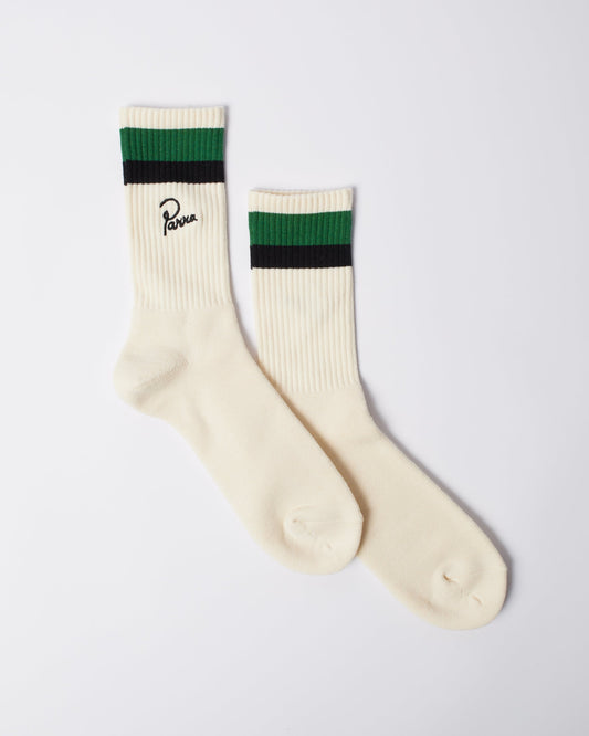 Signature striped crew socks