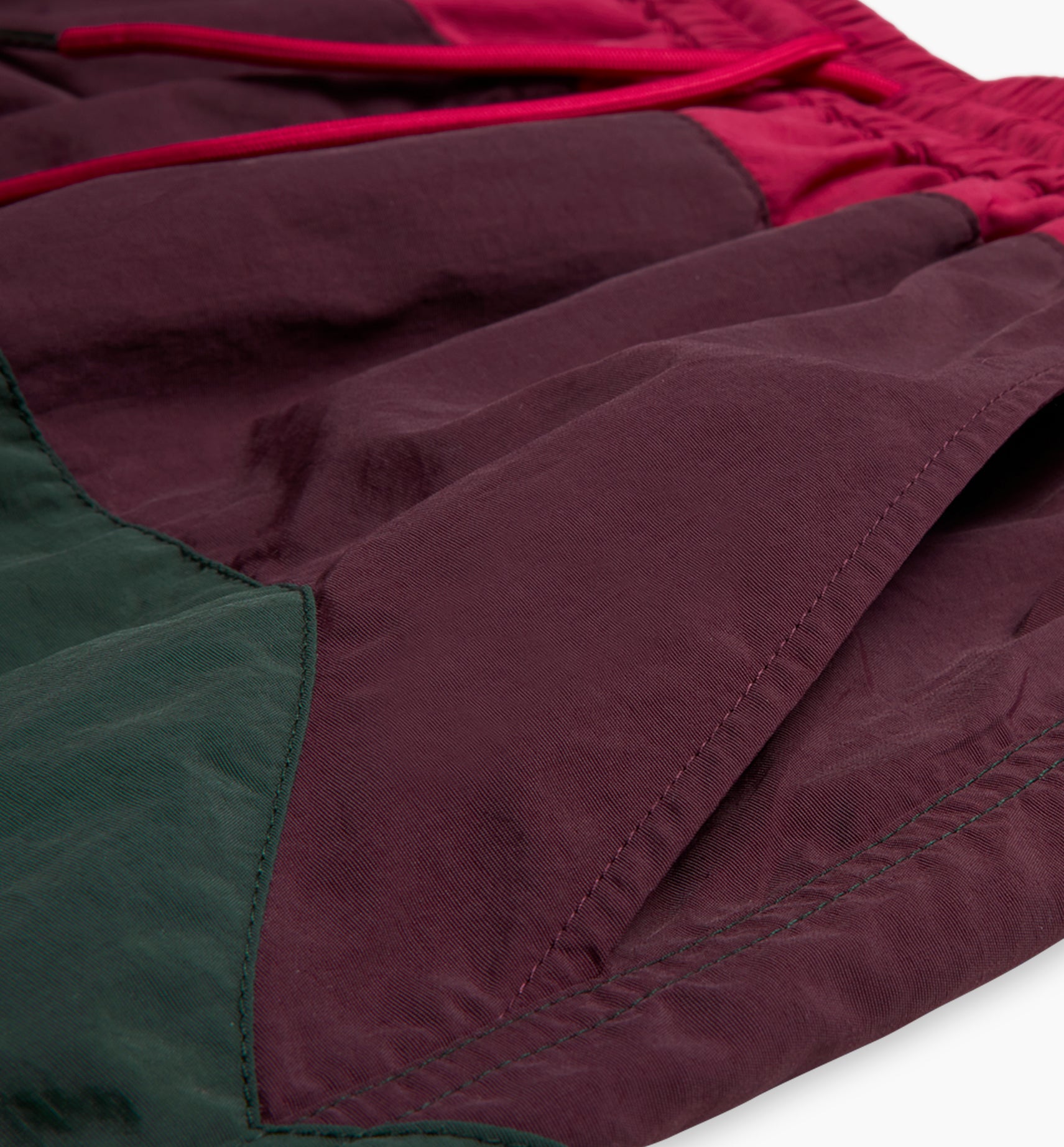 Parra - waved swim shorts
