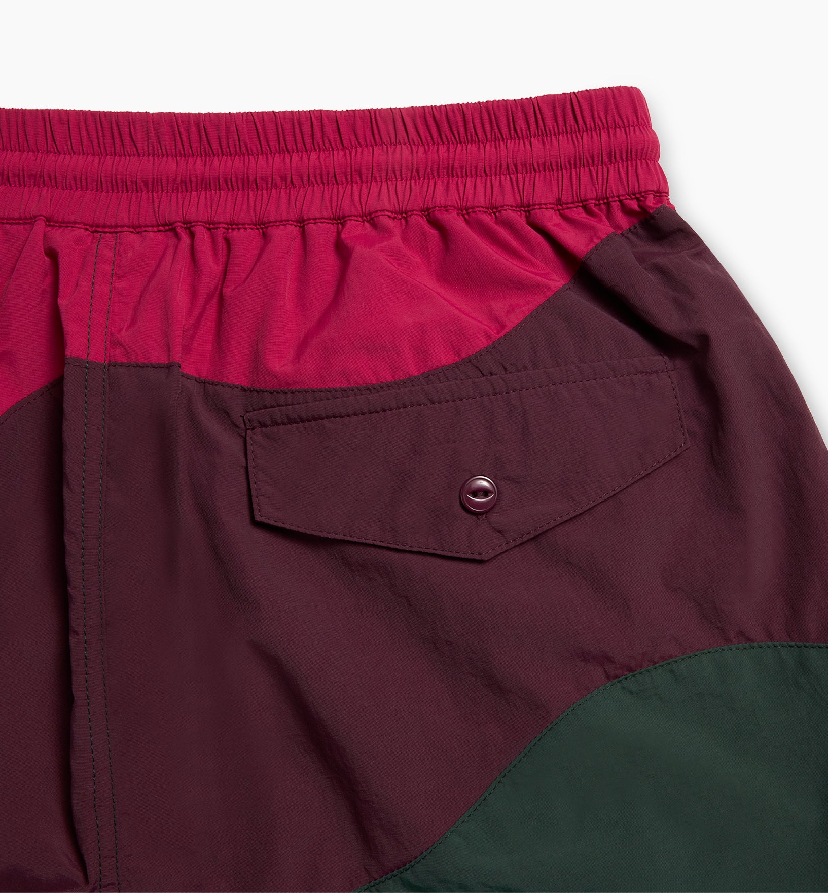 Parra - waved swim shorts