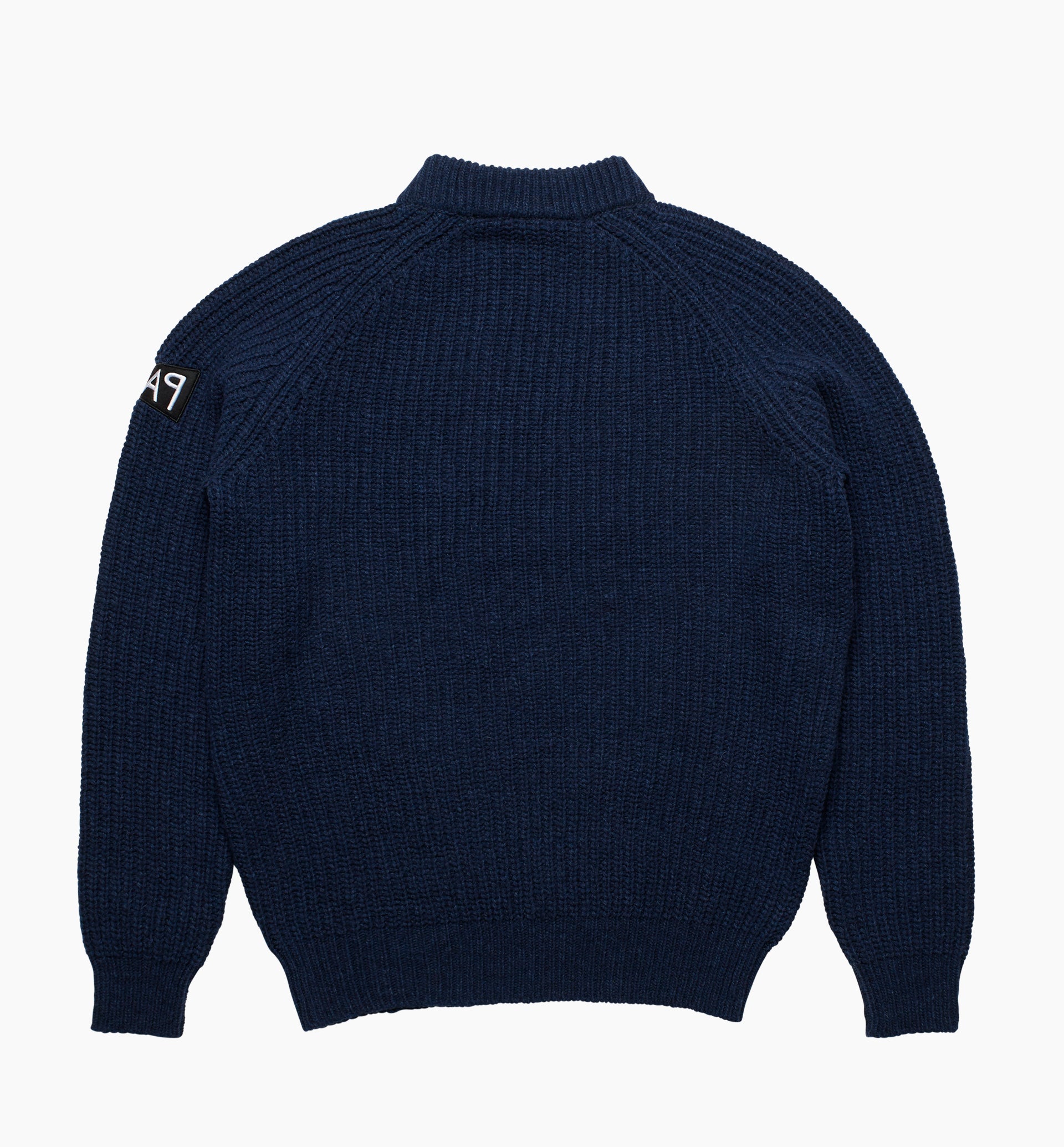 Parra - mirrored flag logo knitted pullover