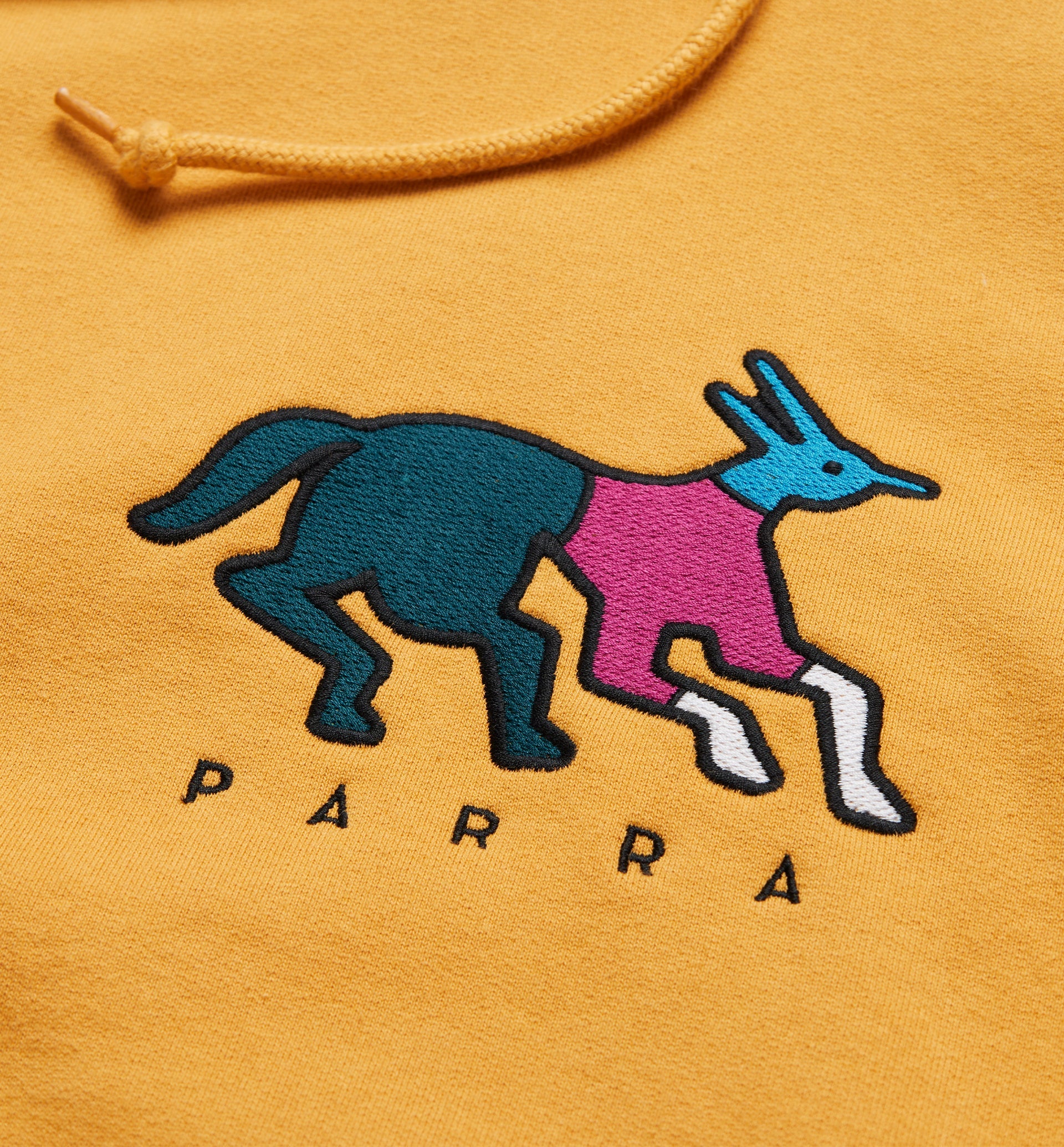 Parra - anxious dog hooded sweatshirt