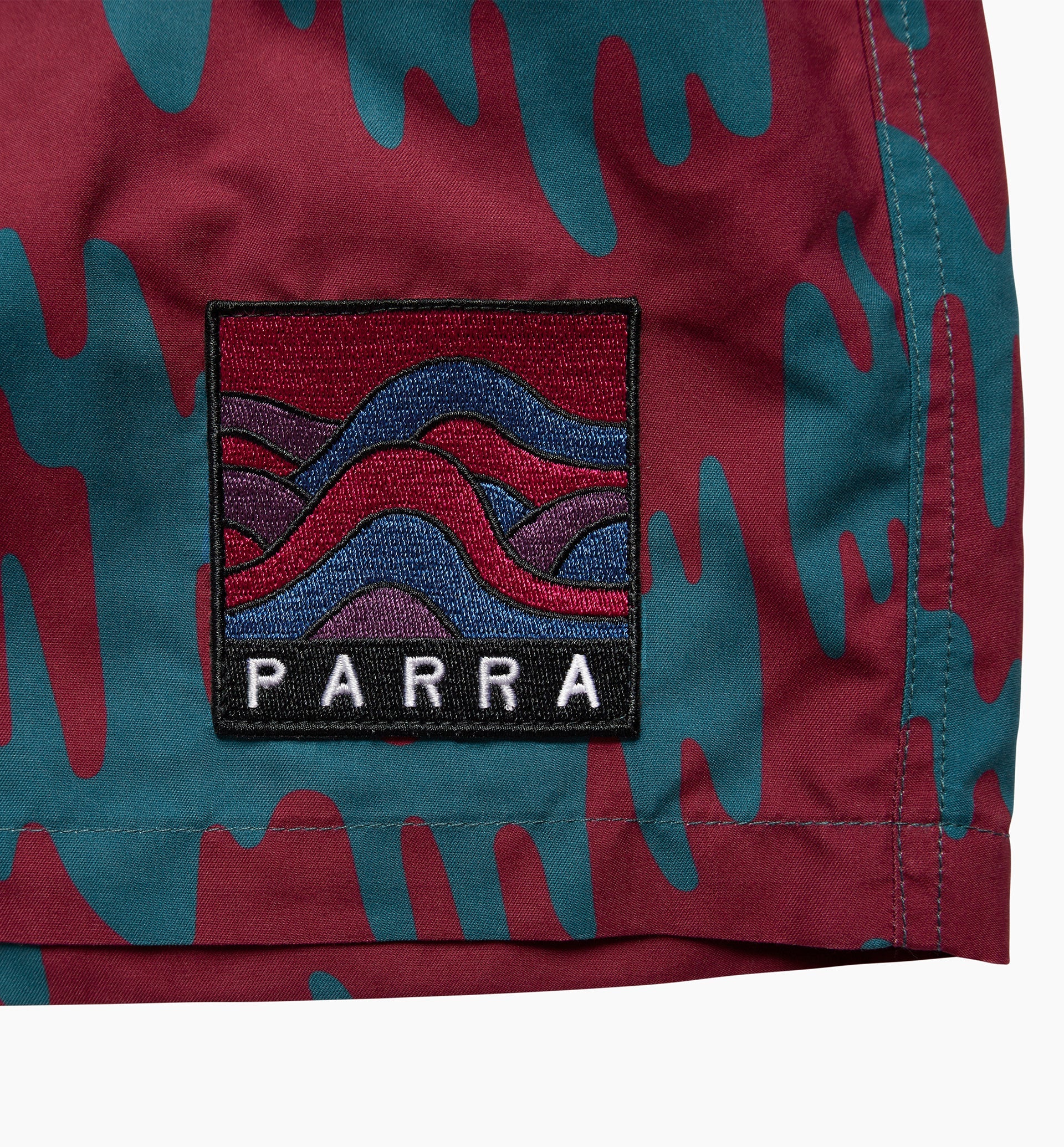 Parra - tremor pattern swim shorts