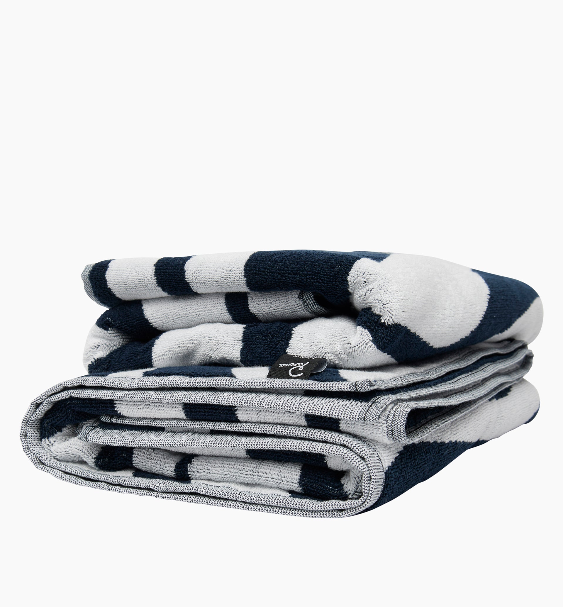 Parra - waves of the navy bath towel set of 2