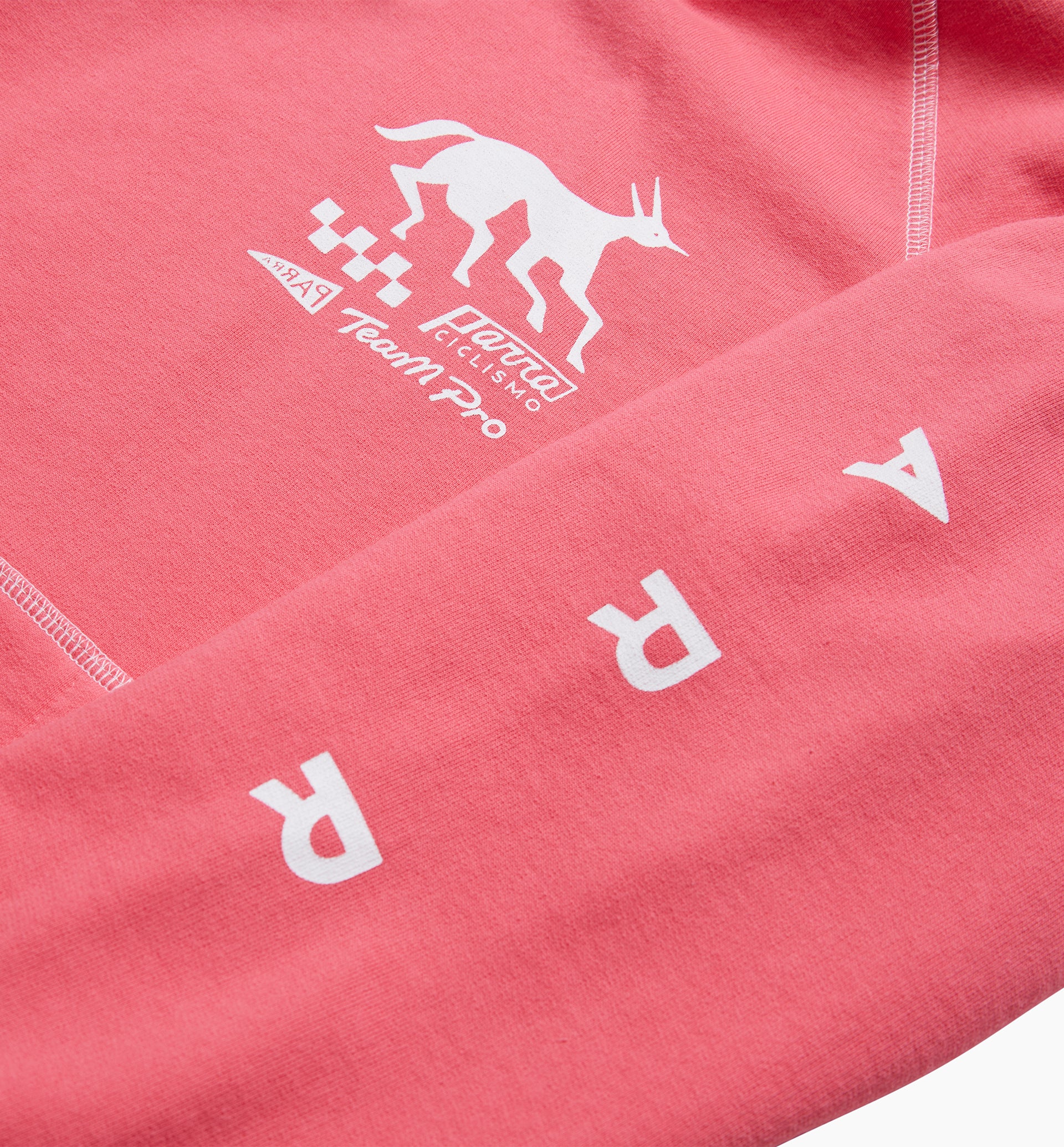 Parra - under pink waters hooded sweatshirt