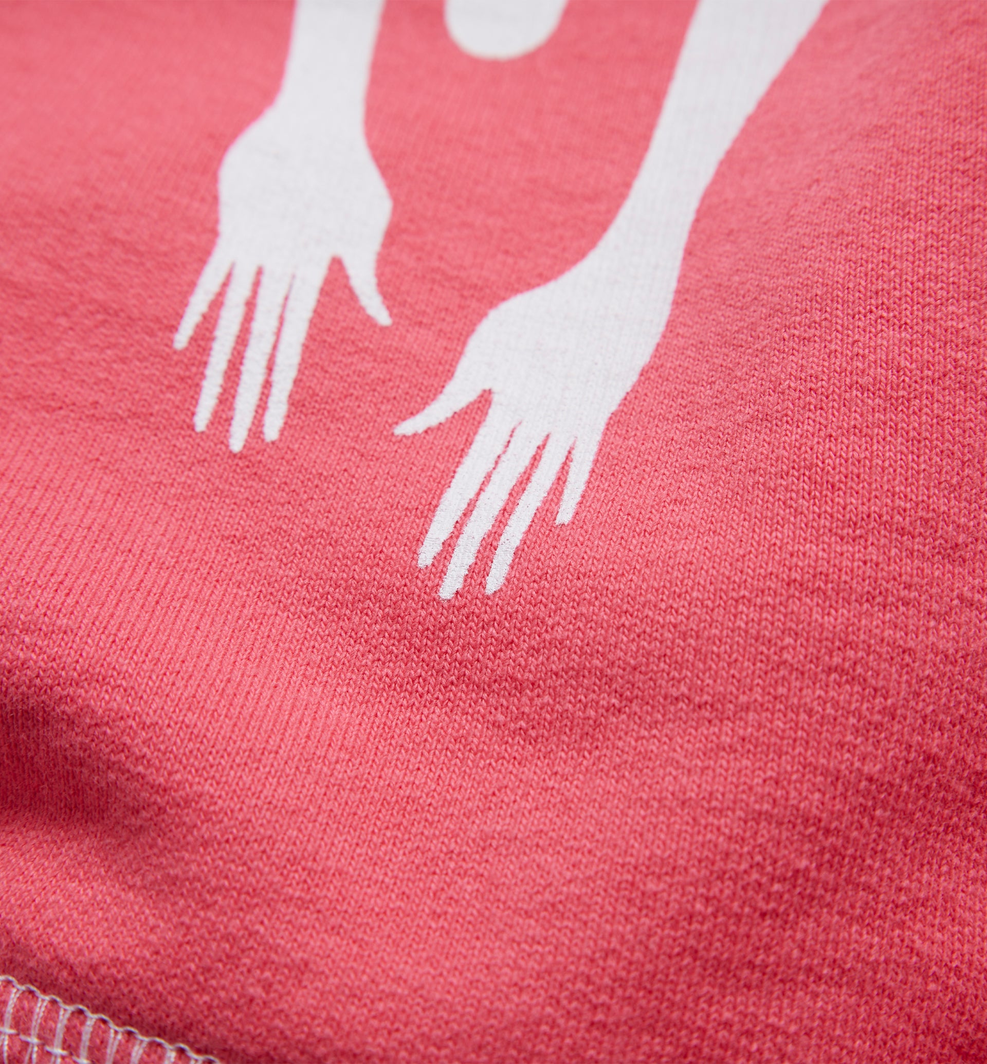Parra - under pink waters hooded sweatshirt