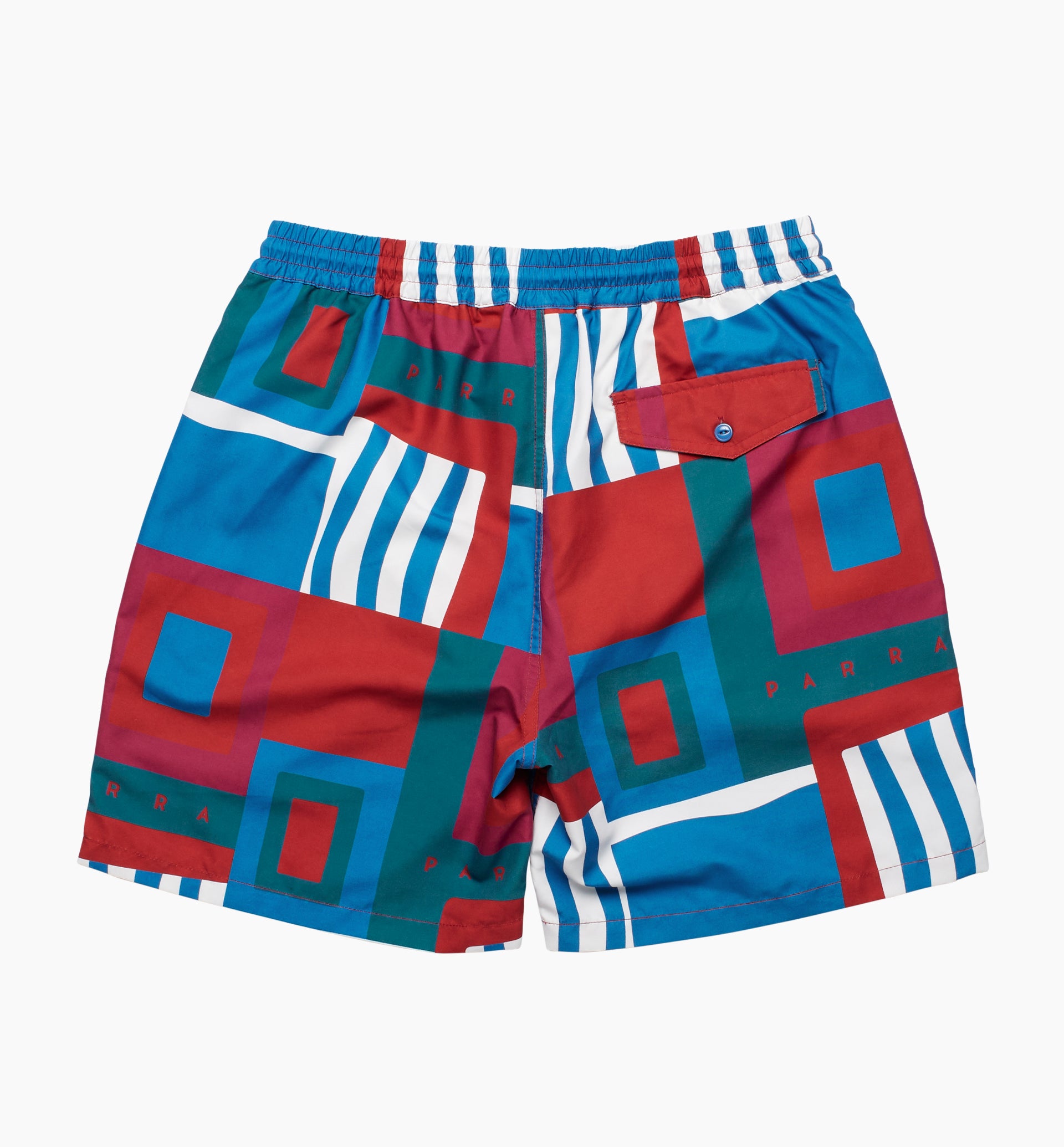 Parra - hot springs pattern swim shorts