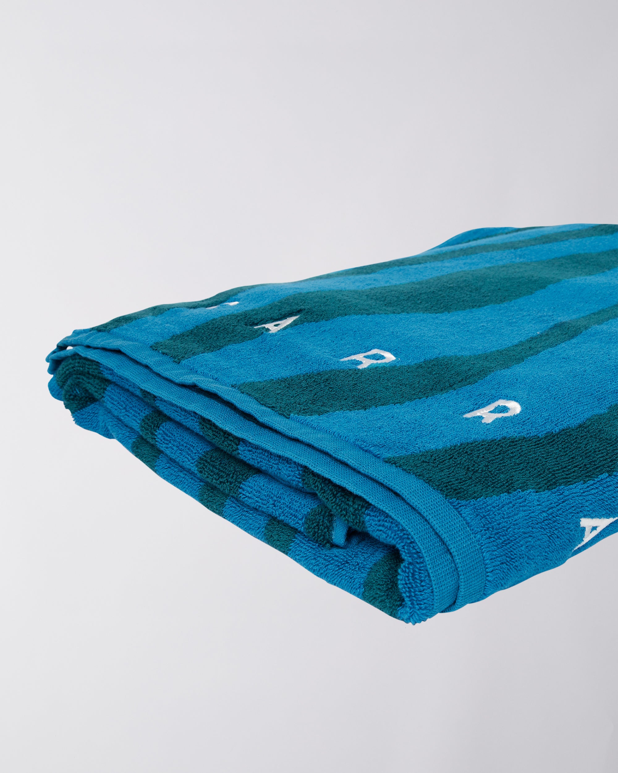 Parra - aqua weed waves beach towel