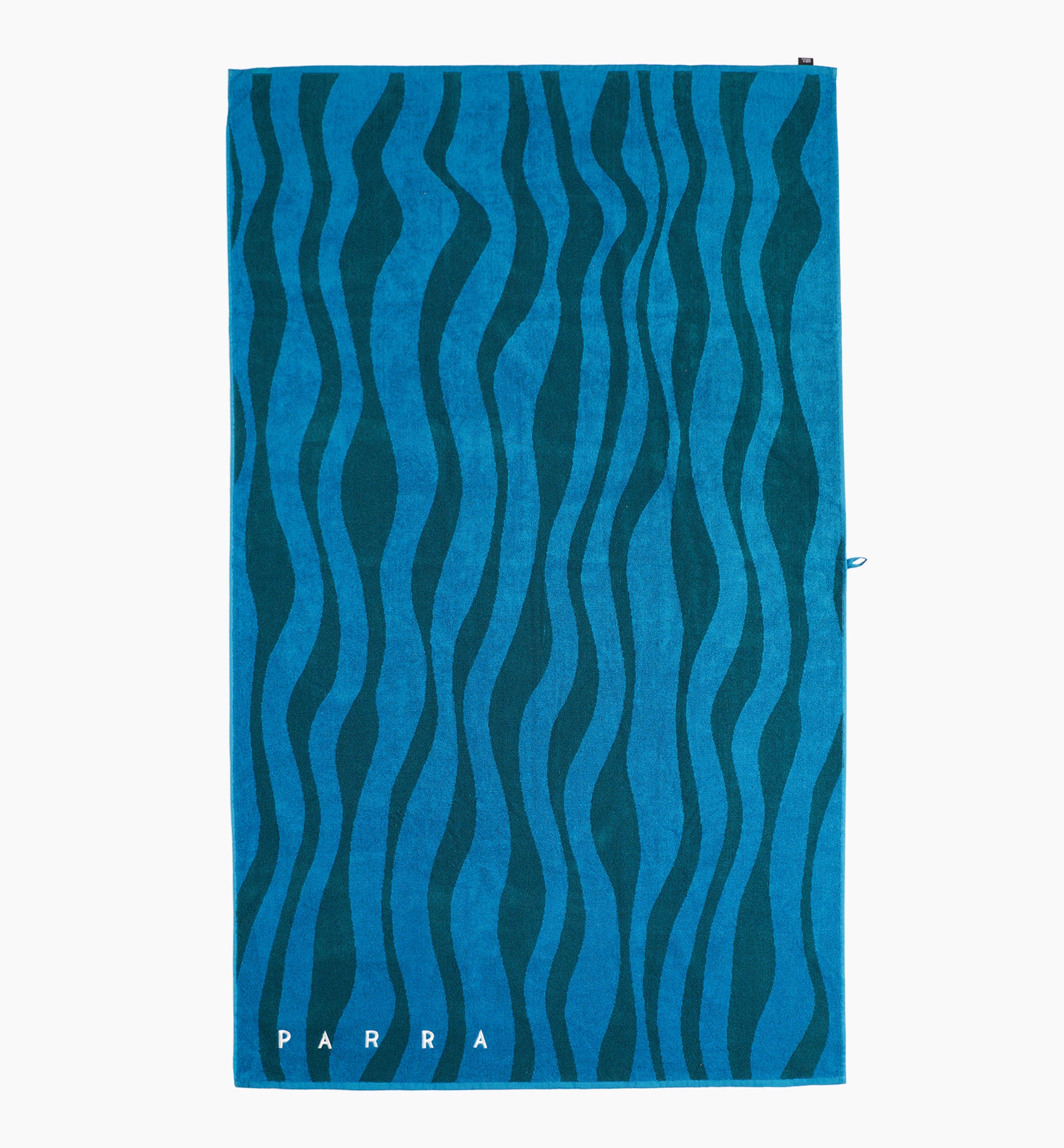 Parra - aqua weed waves beach towel