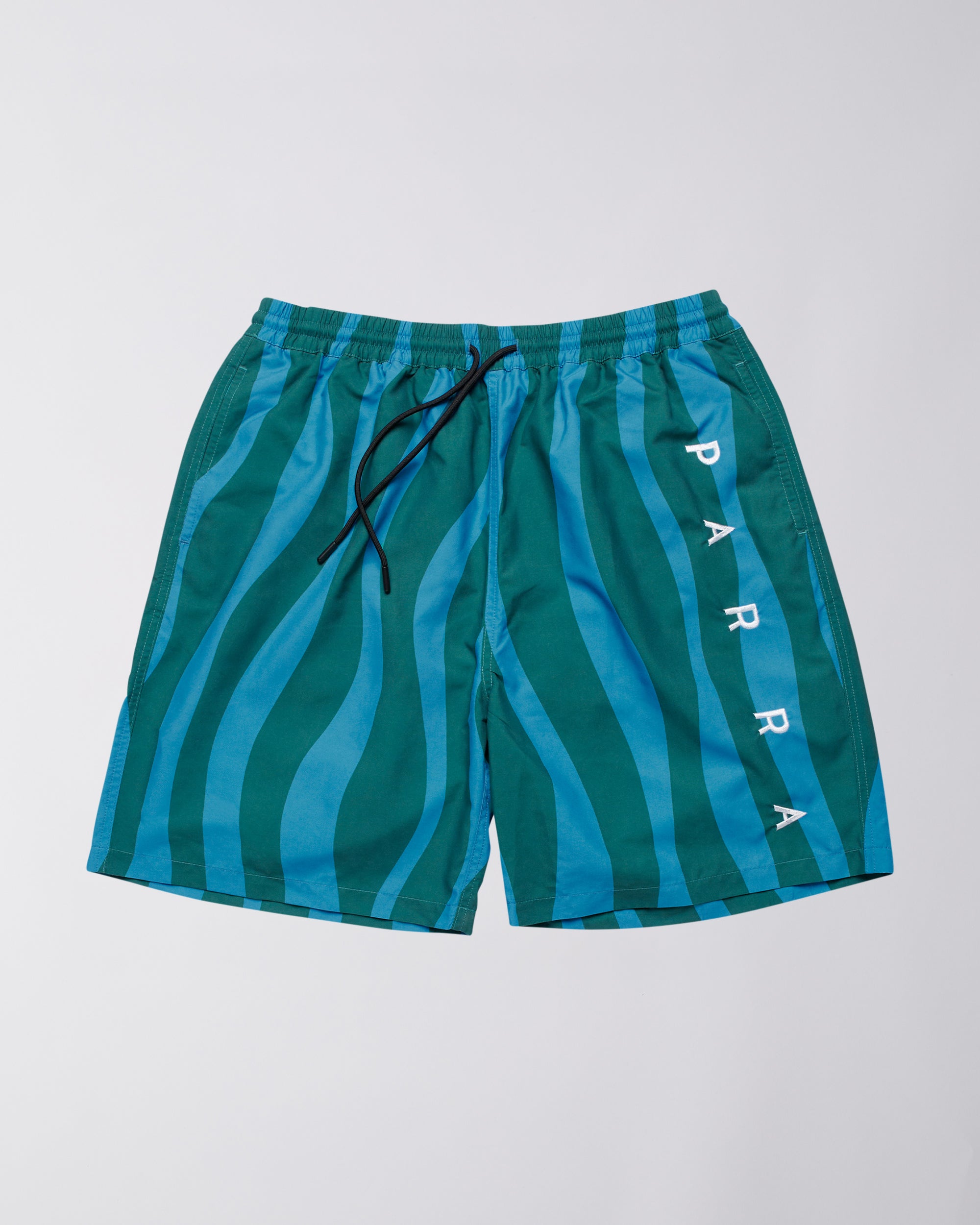 Parra - aqua weed waves swim shorts