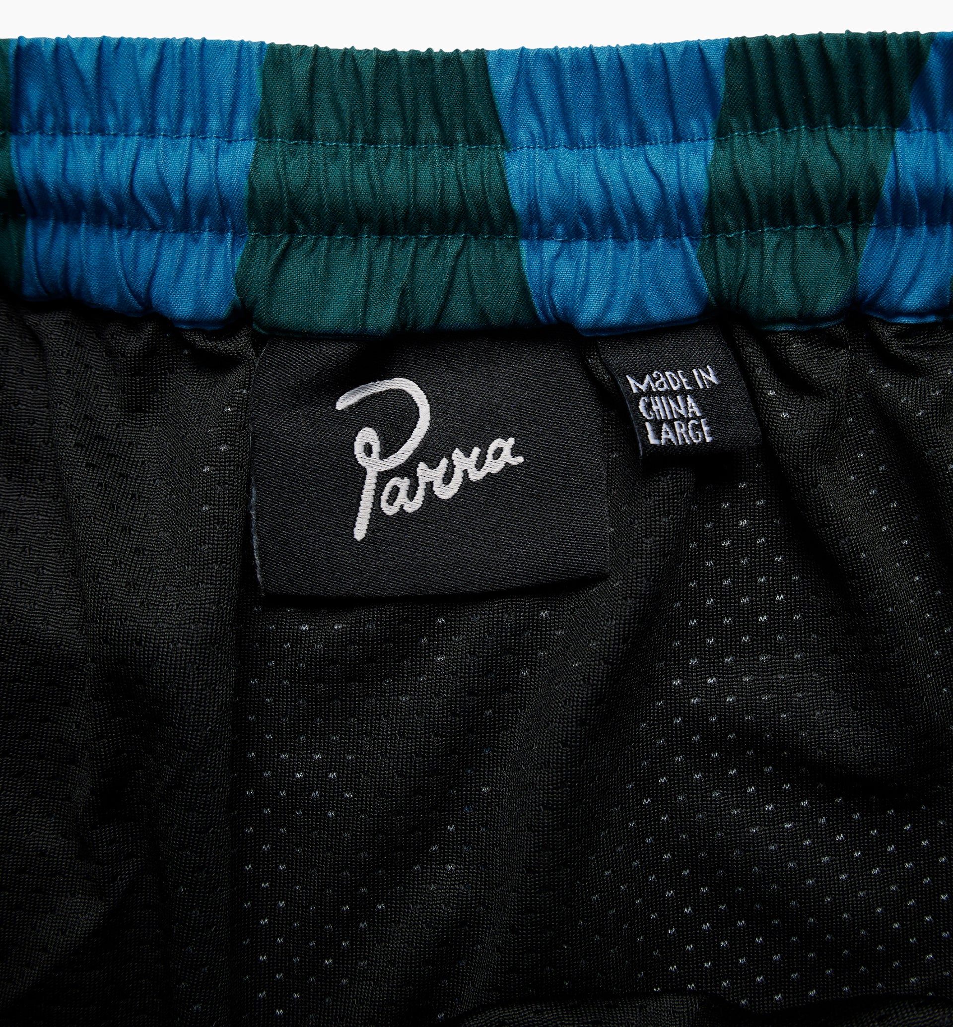 Parra - aqua weed waves swim shorts